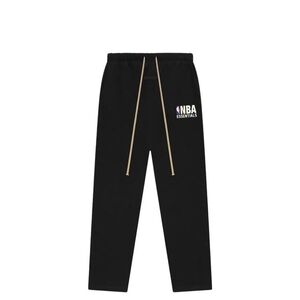 Snob Essentials Black Joggers with Tan Drawstrings